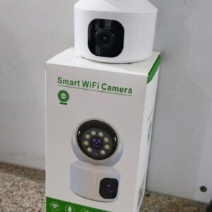 Dual Lens 4MP Wireless wifi CCTV Indoor Camera Two Way Audio