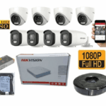 Hikvision 8 Smart Hybrid CCTV Camera Full Kit 1080P With 1TB Hard disk