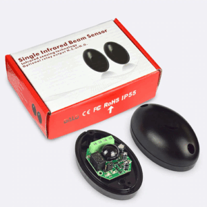 Infrared beam detector